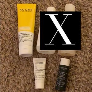 Skincare Bundle face wash toner facial scrub